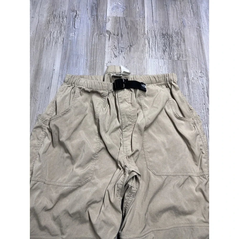 The North Face Pull‎ On Pants Vented Knee Belted Elastic Waist Men's XL Hiking